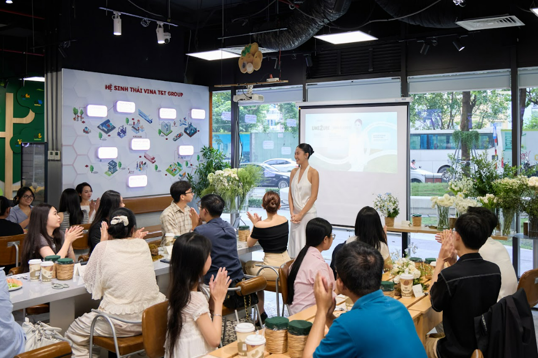 Hoa hậu Nguyễn Hoàng Phương Linh dành toàn bộ tiền thưởng để thực hiện dự án cộng đồng “Line2Life” 7 Anh chup man hinh 2025 10 31 233644