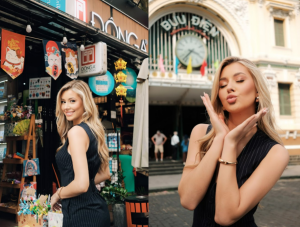 Yolina Lindquist giới thiệu bộ ảnh tại TP.HCM, lan tỏa kết nối văn hóa trong nhiệm kỳ Miss Cosmo 2025