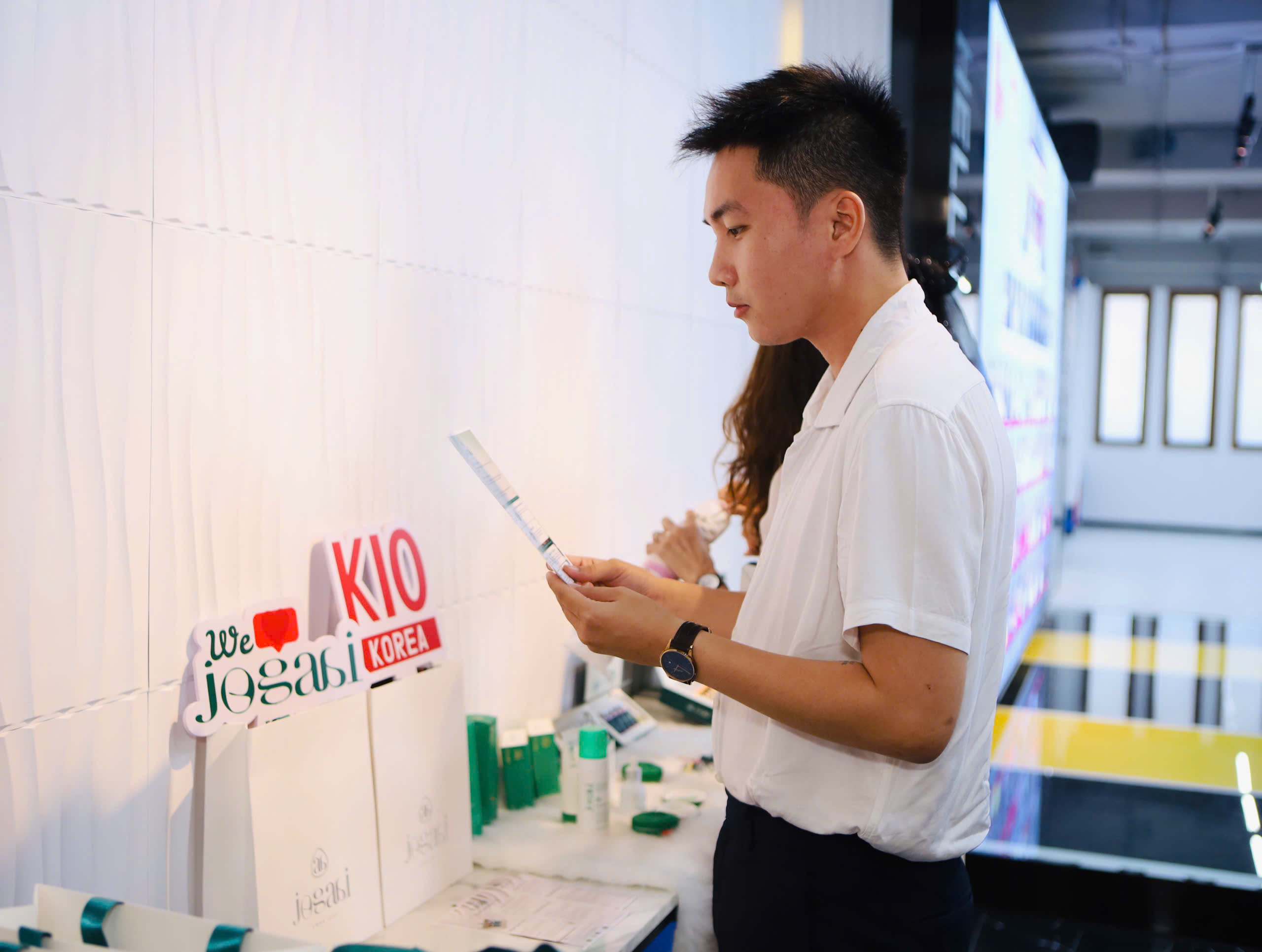 CEO Cao Thanh Phong xuất hiện tại Beauty Workshop Hello K Premium , sự kiện làm đẹp chuẩn Hàn Quốc